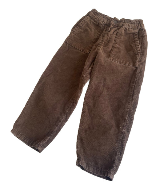 Zara 3T/4T Brown Corduroy Pants