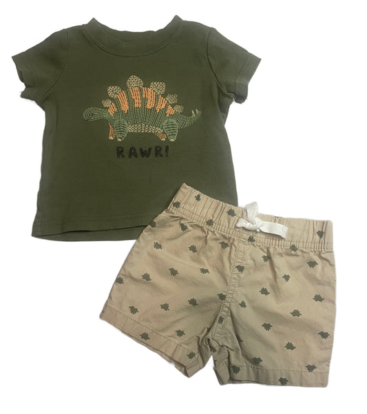 Carter's 6M Summer 2 Pc Outfit