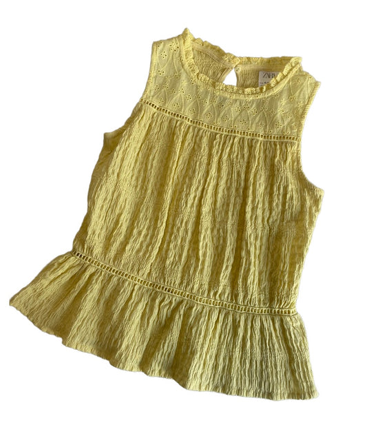 Zara Yellow Shirt, size 8/9