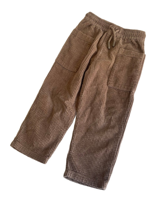 Zara 3T/4T Light Brown Corduroy Pants