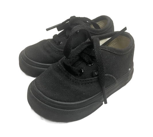 Vans Solid Black Size 4 Infant